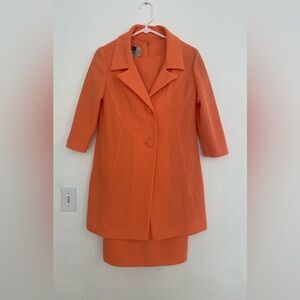 Vintage 1960s Edith Flagg dress & jacket set size XS/S